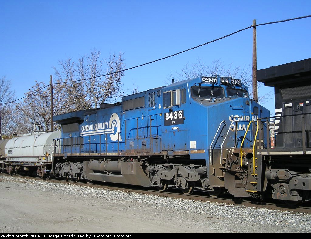 NS 8436 On NS 175 Eastbound Rare Bird 